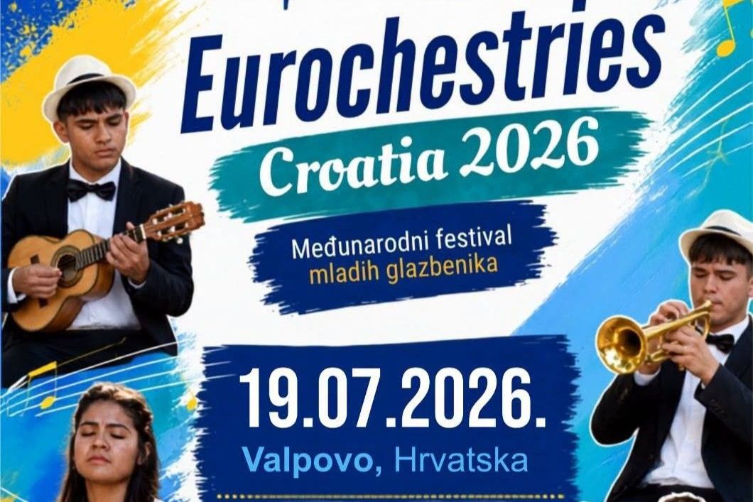Zbog najave lošeg vremena koncert Eurochestries Croatia 2026 seli u Centar kulture “Matija Petar Katančić” Valpovo