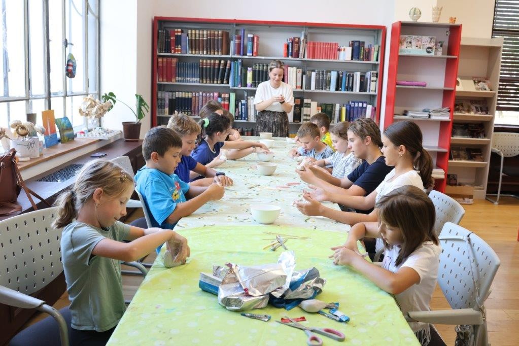 Kiparstvo za najmlađe u knjižnici
