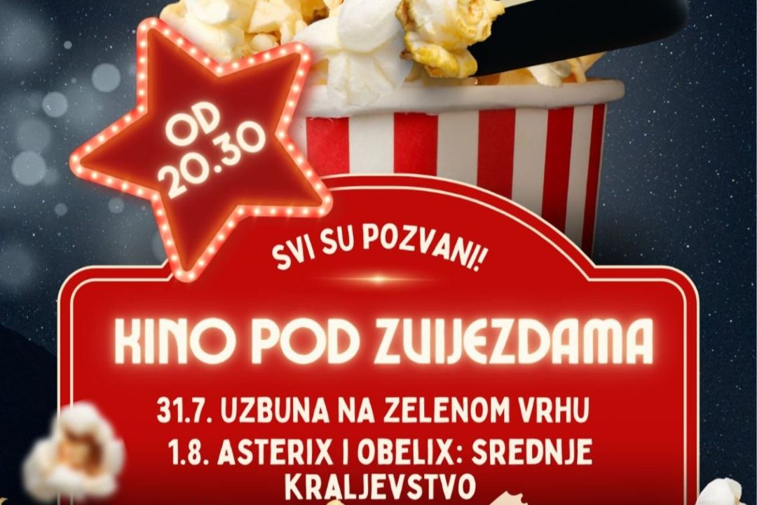 Kino pod zvijezdama u Ladimirevcima!
