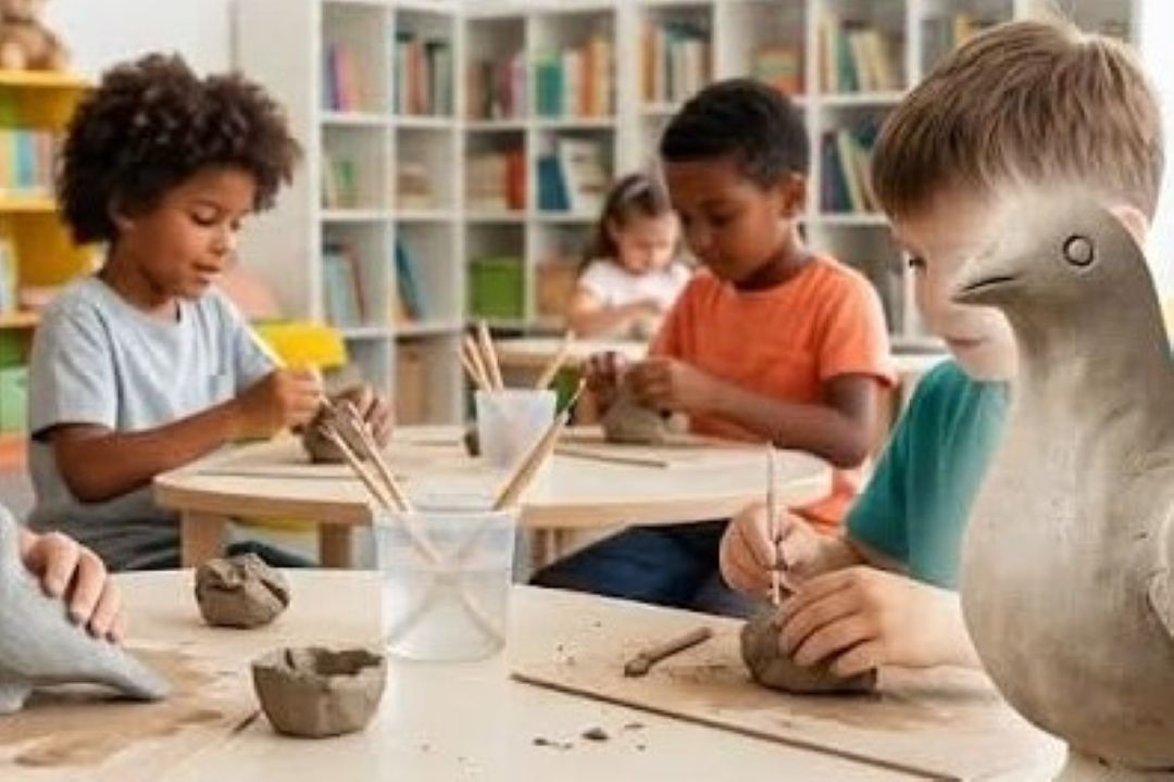 DJEČJA KREATIVNA RADIONICA: Naučite izraditi goluba od glinamola