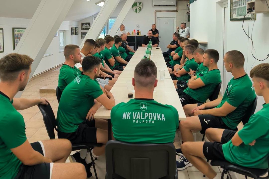 Prozivka i prvi trening NK Valpovke