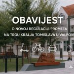 Nova regulacija prometa na središnjem gradskom trgu u Valpovu