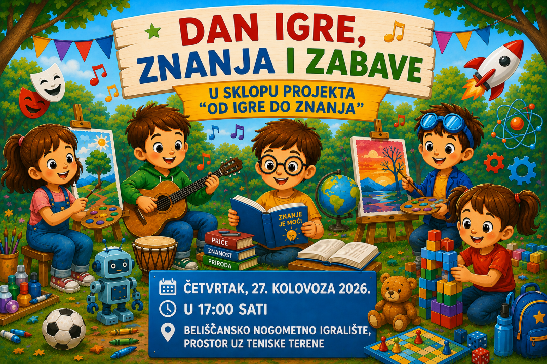 DAN IGRE, ZNANJA I ZABAVE:  Kreacija, zabava i natjecanje