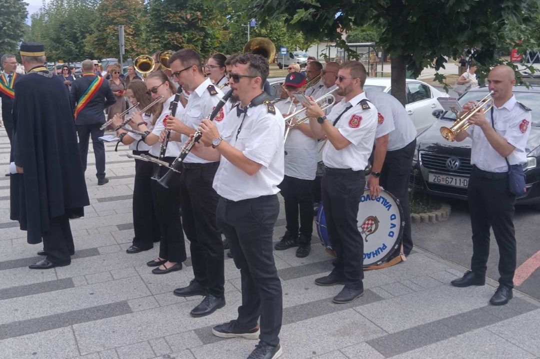 Valpovački puhači na viteškoj svečanosti