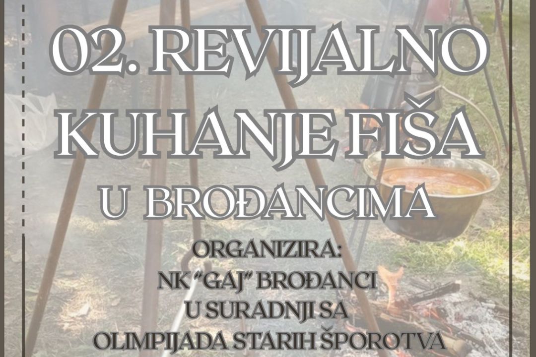 Revijalno kuhanje fiša u Brođancima!