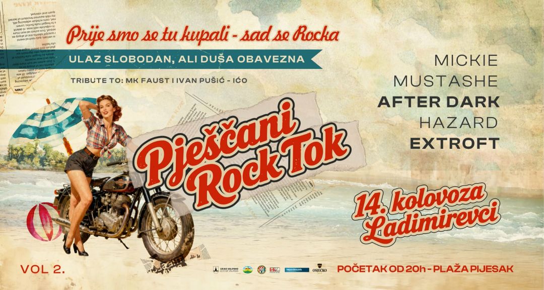 PJEŠČANI ROCK TOK VOL. 2 : Prije smo se tu kupali, sad se rocka!