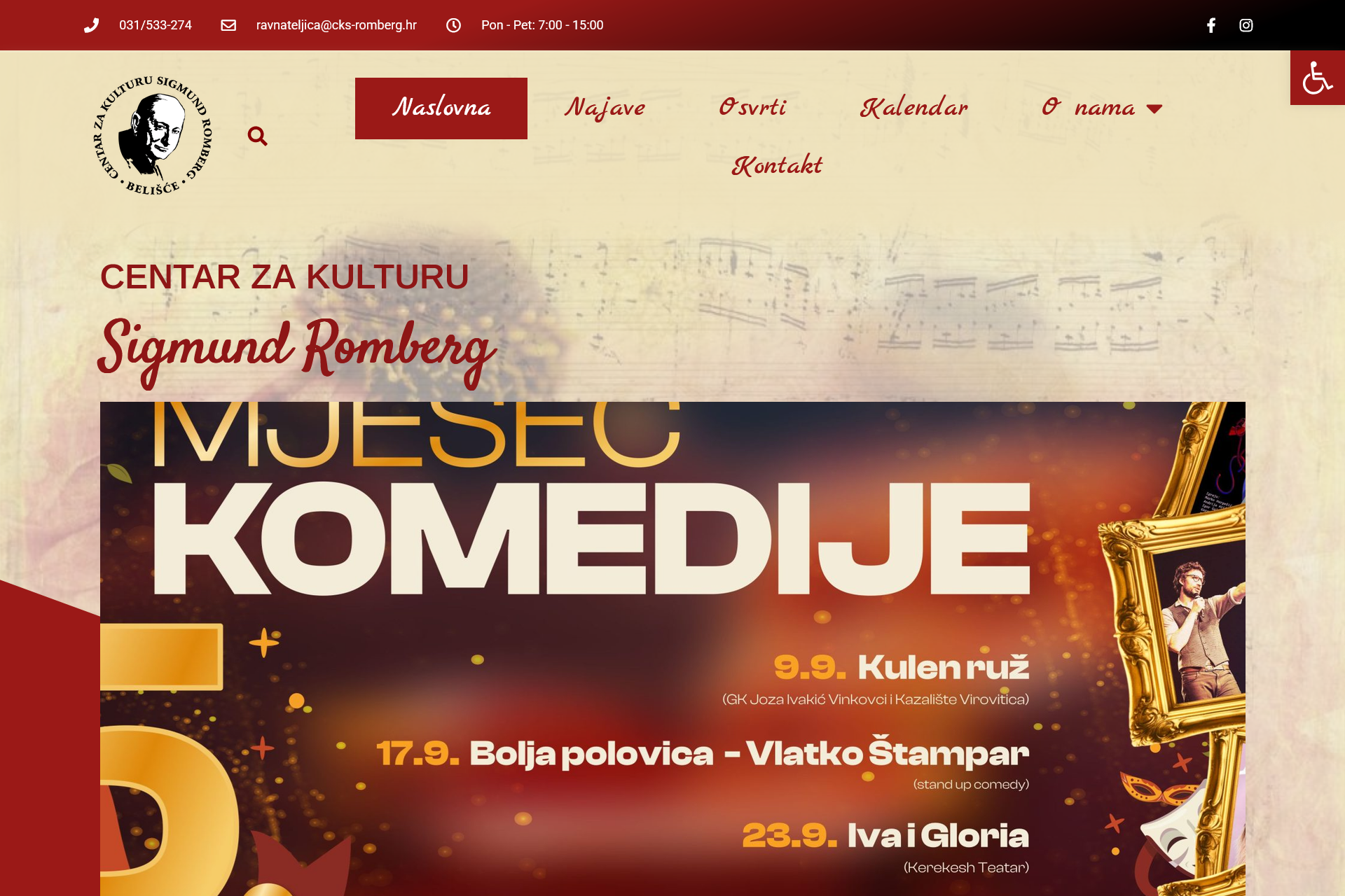 CENTAR ZA KUTURU SIGMUND ROMBERG: Predstavljen novi bilten