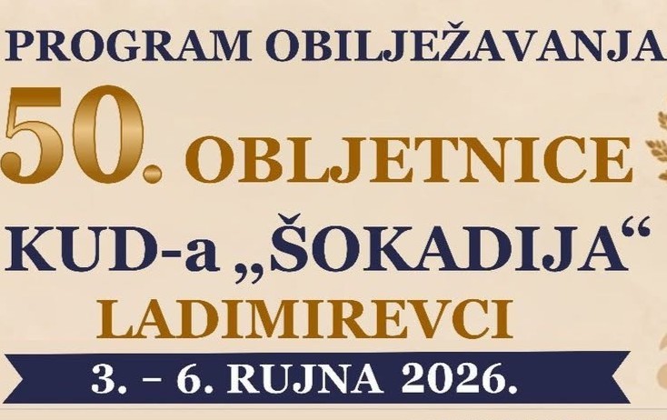 KUD „Šokadija“ Ladimirevci obilježava 50 godina djelovanja