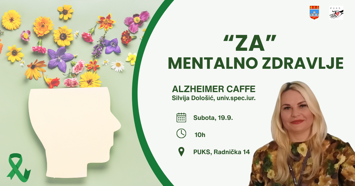 Alzheimer caffe “ZA” mentalno zdravlje