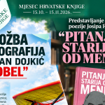 MJESEC HRVATSKE KNJIGE U VALPOVU: Izložba Gorana Dojkića i predstavljanje zbirke poezije „Pitanja starija od mene”