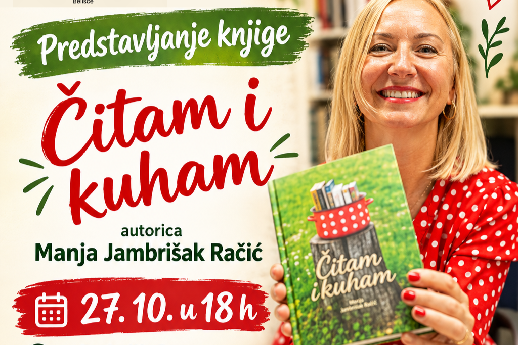 Kad se knjige i okusi susretnu – predstavljanje knjige „Čitam i kuham“
