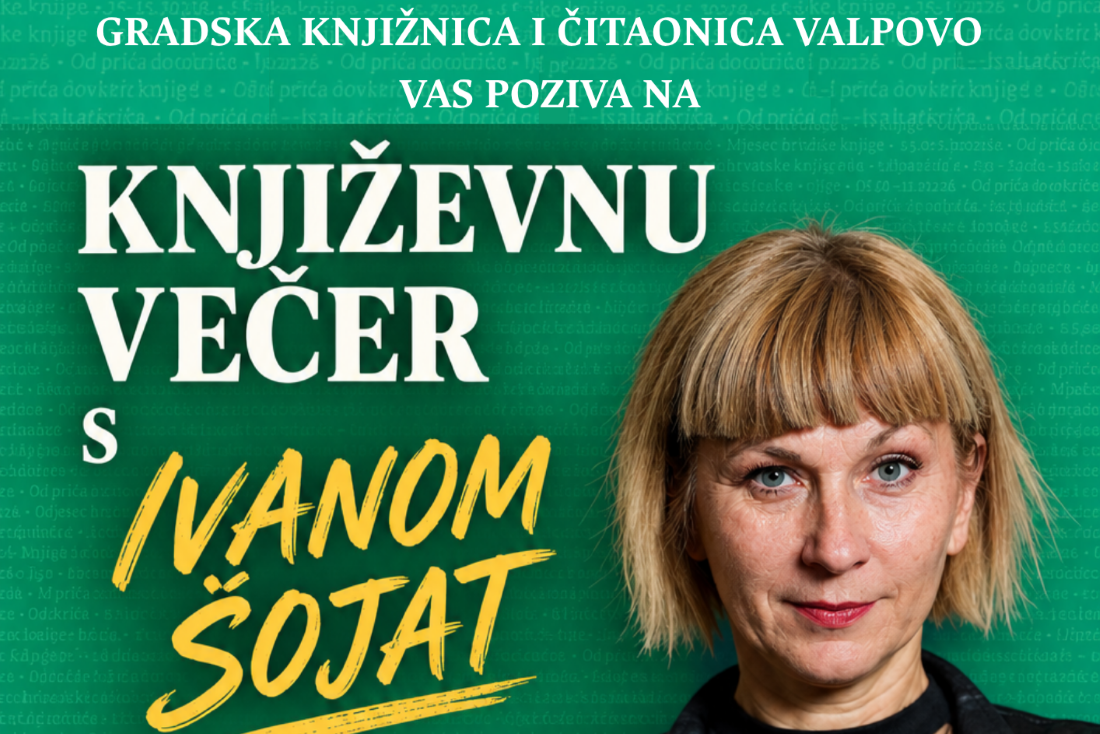 Književna večer s Ivanom Šojat u Valpovu