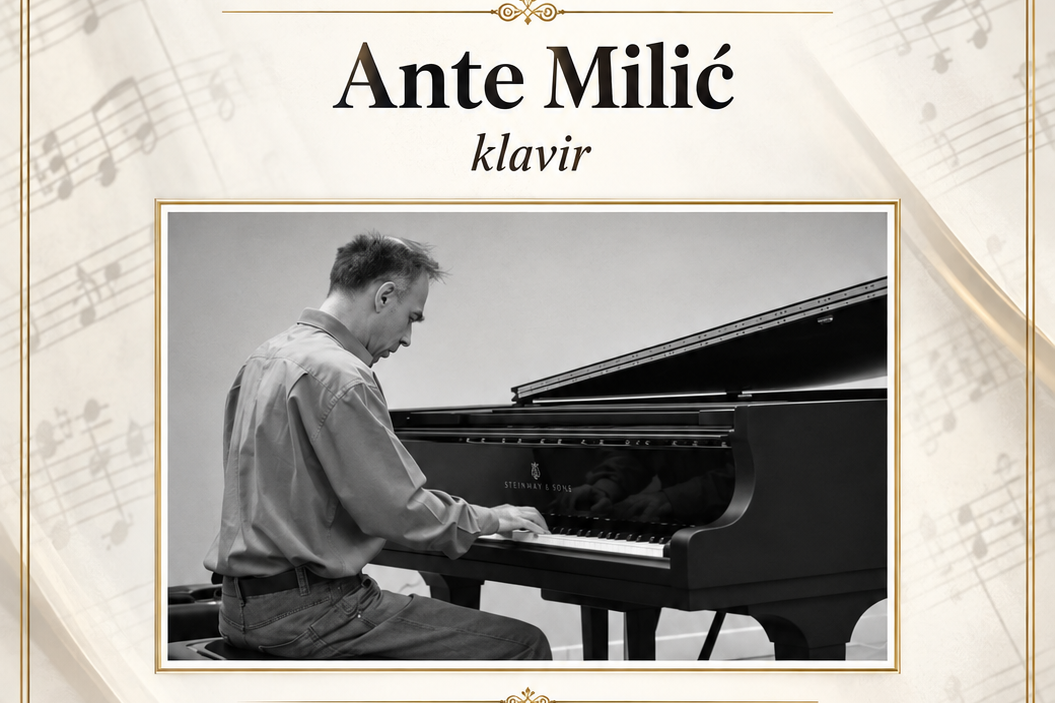 GLAZBENA POSLASTICA: Koncert Ante Milića