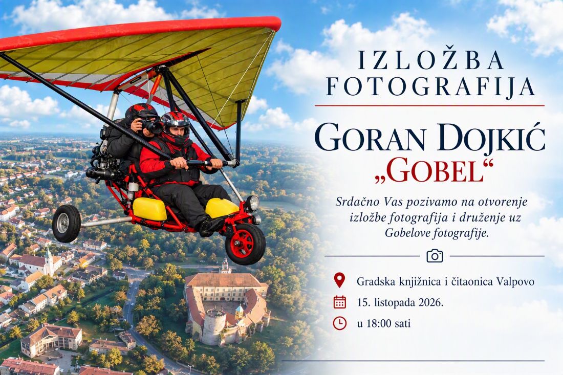 POZIV NA IZLOŽBU FOTOGRAFIJA: Goran Dojkić “Gobel”
