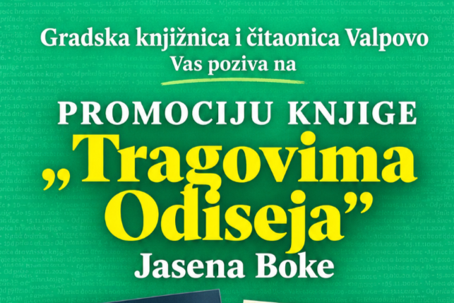 Jasen Boko u Valpovu predstavlja knjigu „Tragovima Odiseja”