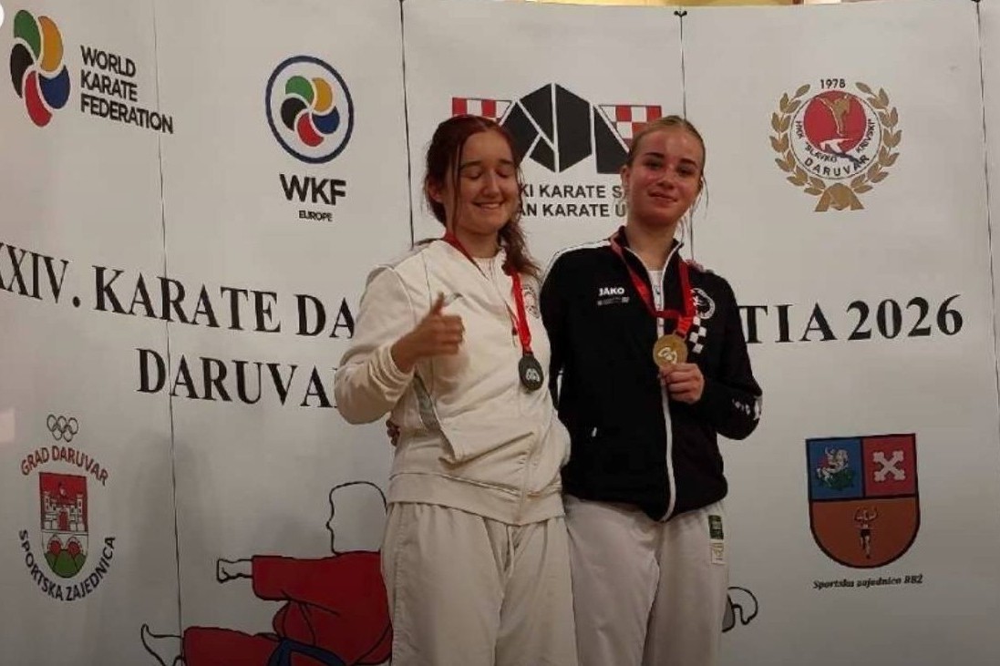 Srebro za Ivu Čvagić na 24. Karate Darfestu u Daruvaru