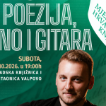 „POEZIJA, VINO I GITARA”: Večer stihova, glazbe i vinskih okusa u Valpovu