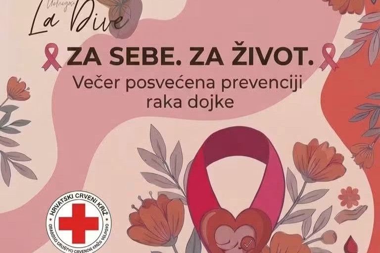 ZA SEBE. ZA ŽIVOT: Večer posvećena prevenciji raka dojke u Ladimirevcima