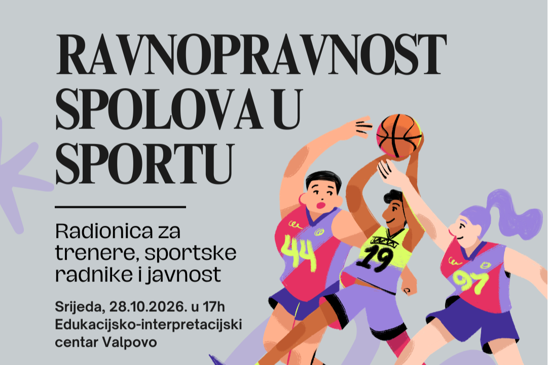 PREDAVANJE: „Ravnopravnost spolova u sportu“ u Edukacijsko-interpretacijskom centru Valpovo